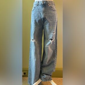 Divided Blue Flare & Wide Leg Jeans